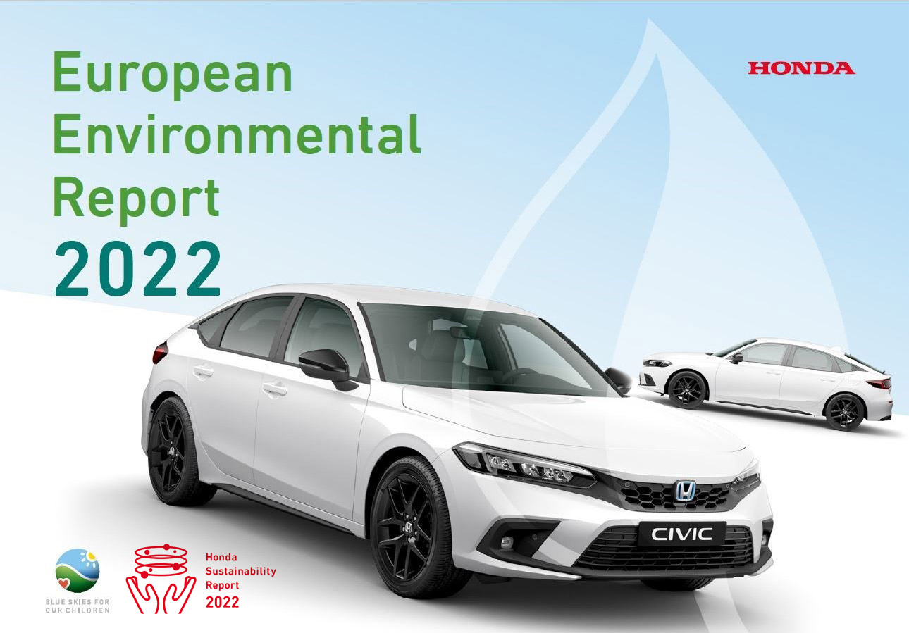Η HONDA δημοσιεύει την Ετήσια Ευρωπαϊκή Περιβαλλοντική της Έκθεση για το 2022