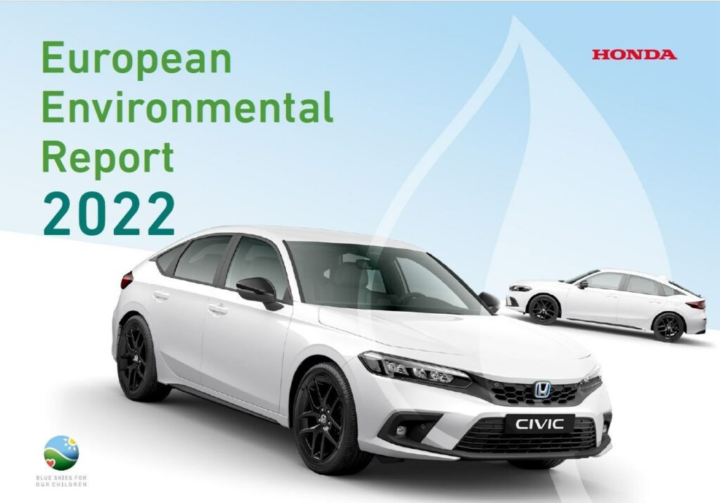 Honda Ευρωπαϊκή Περιβαλλοντική Έκθεση 2022