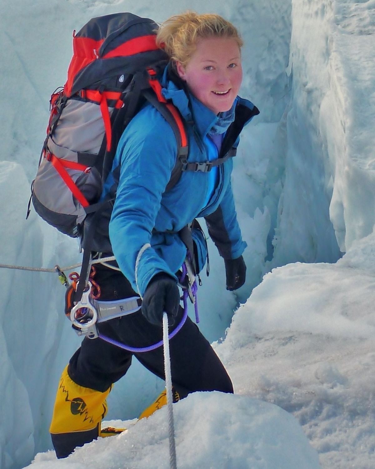 Η Mollie Hughes είναι η νεότερη γυναίκα που έφτασε στην Ανταρκτική