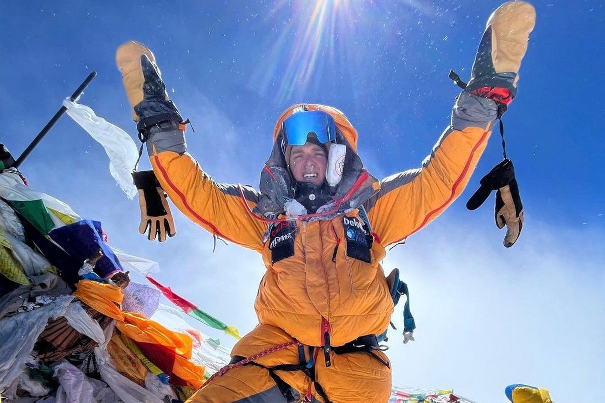 Μάριος Γιαννάκου: Από την Δράμα στην κορυφή του Έβερεστ στα 8.848 μέτρα!