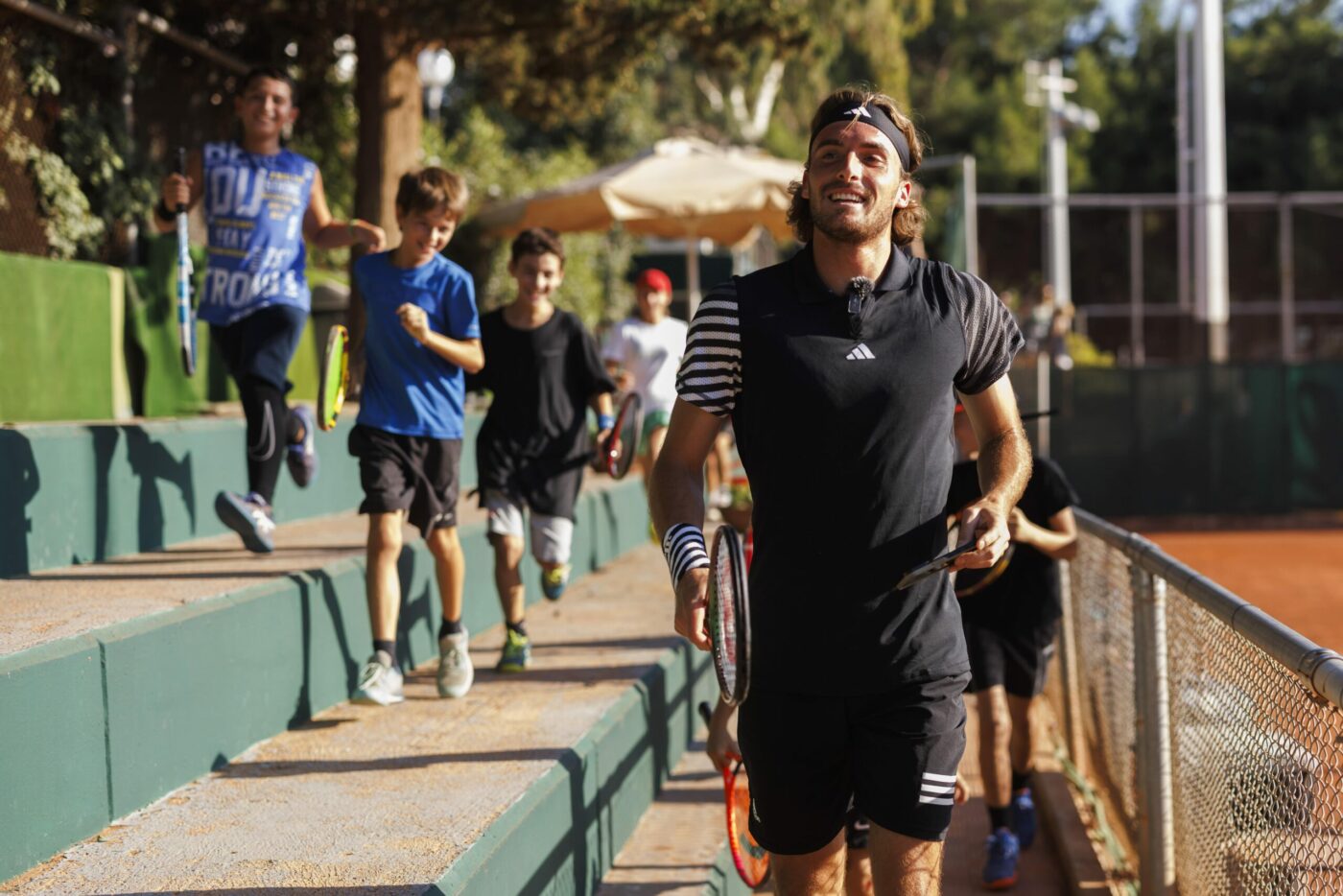 Τι έκανε ο Στέφανος Τσιτσιπάς στο Tennis Club Glyfada;