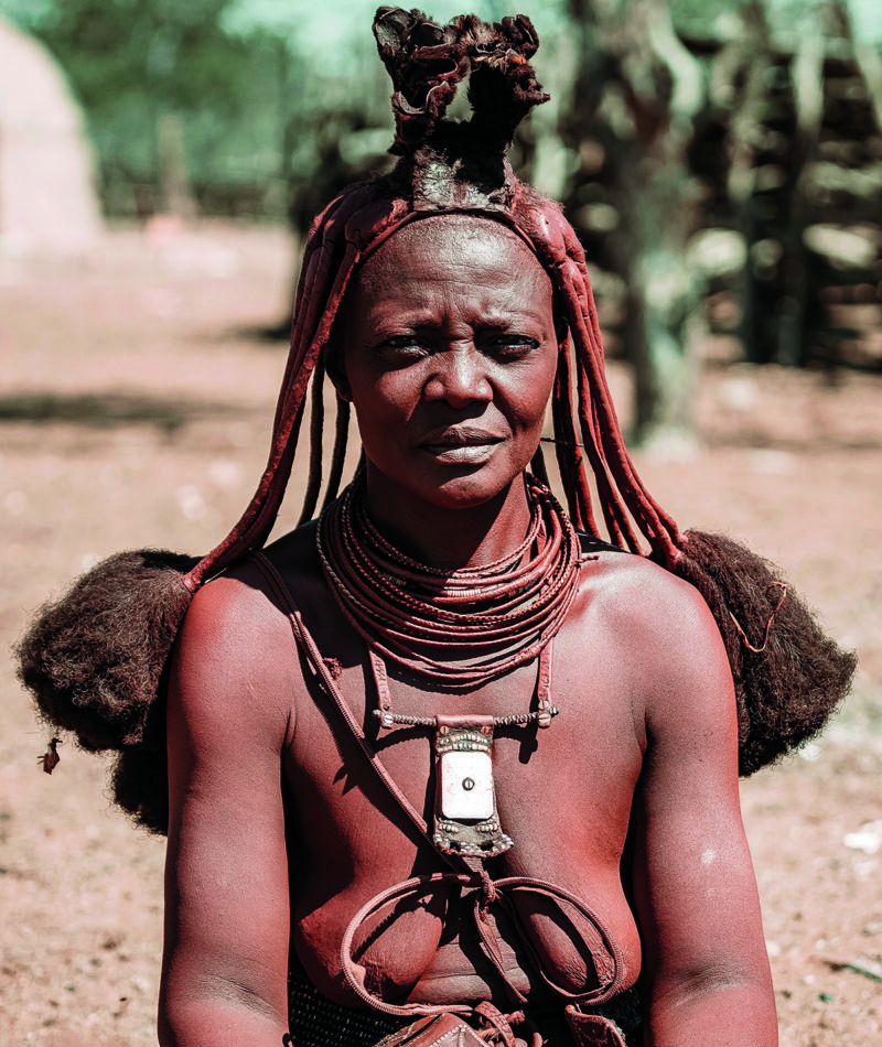 Ναμίμπια, γυναίκα ιθαγενής