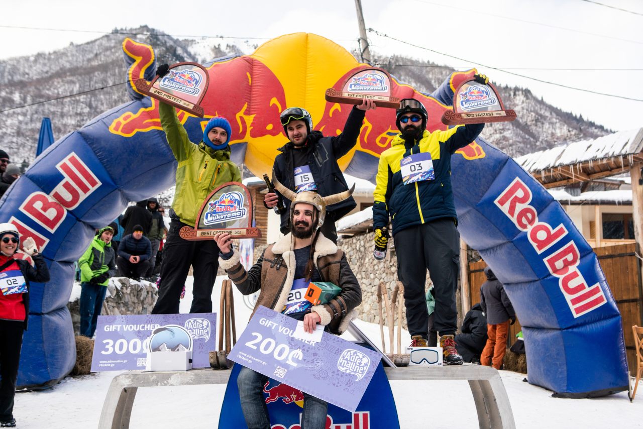 Red Bull Lukvrame: Ένας αγώνας σκι ενάντια στον χρόνο
